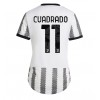 Damen Fußballbekleidung Juventus Juan Cuadrado #11 Heimtrikot 2022-23 Kurzarm
